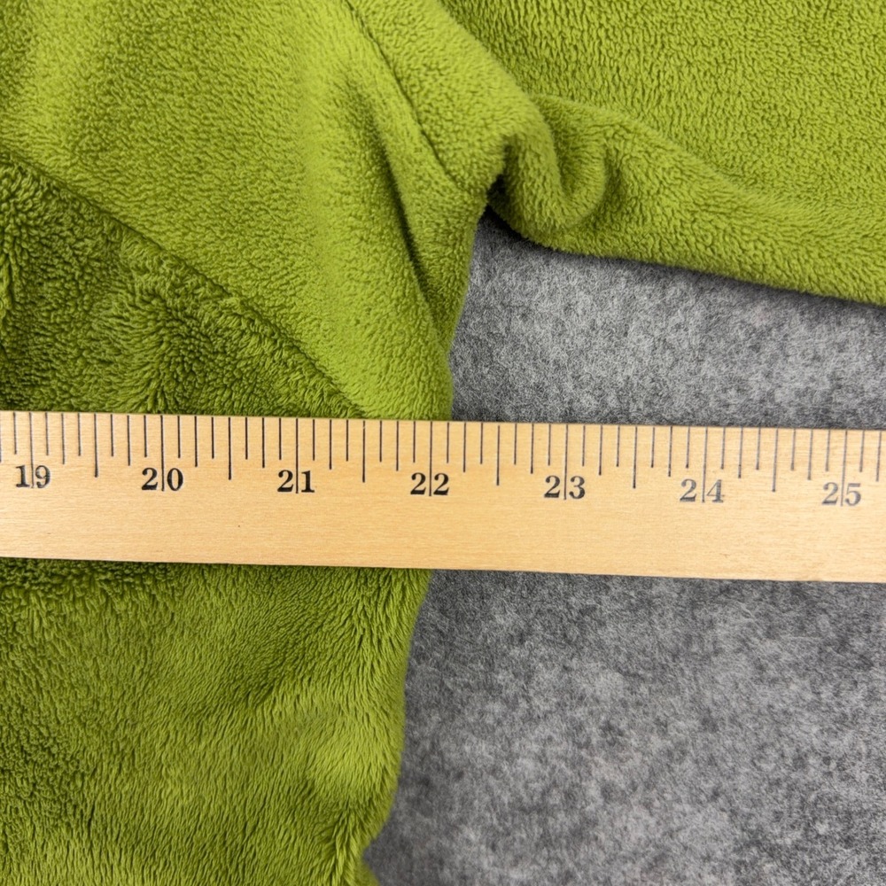 Mountain Hardwear Fleece Jacket‎ Womens Large Green Full Zip Microfleece Hiking - Picture 10 of 13